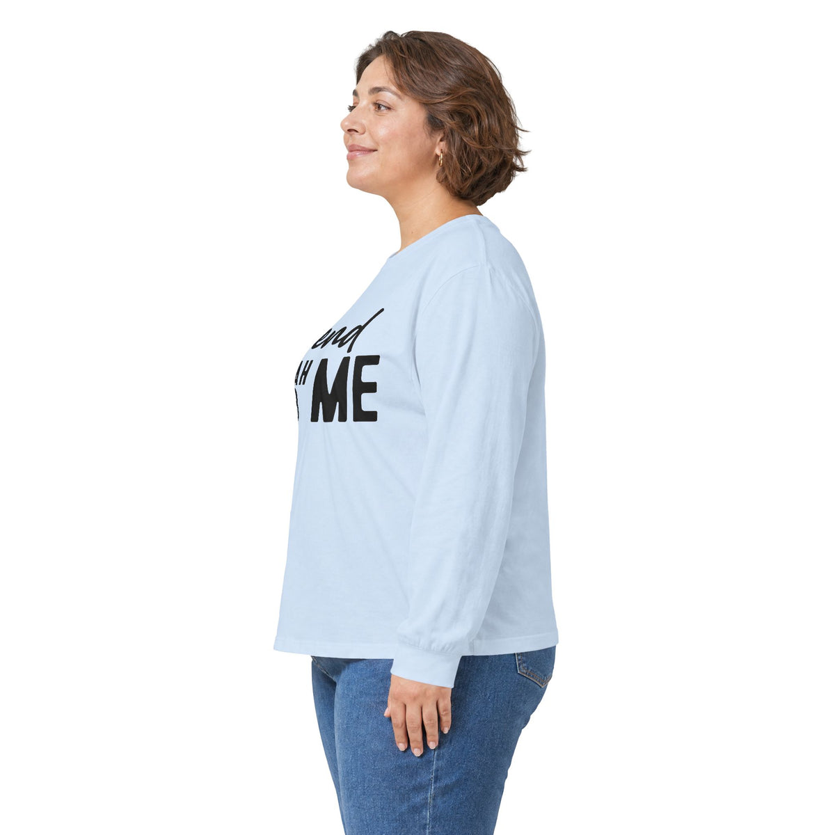 Send Me Long Sleeve Tee — Isaiah 6:8 Christian Faith Shirt
