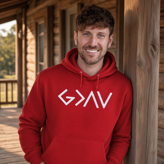 God is greater than the highs and lows hoodie