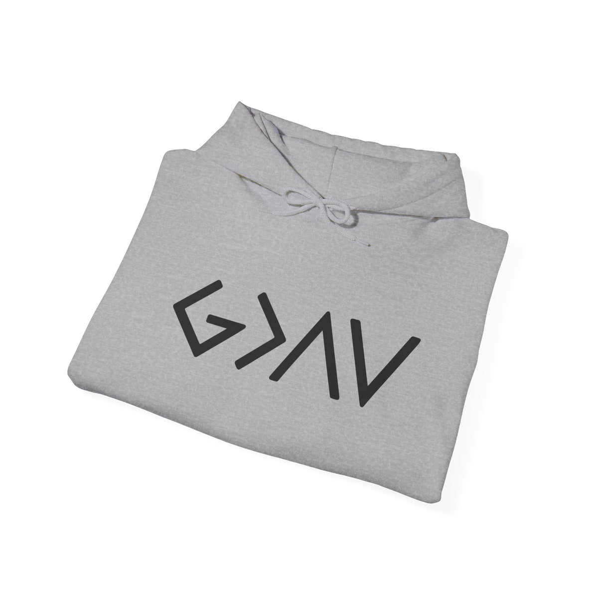 God is greater than the highs and lows hoodie