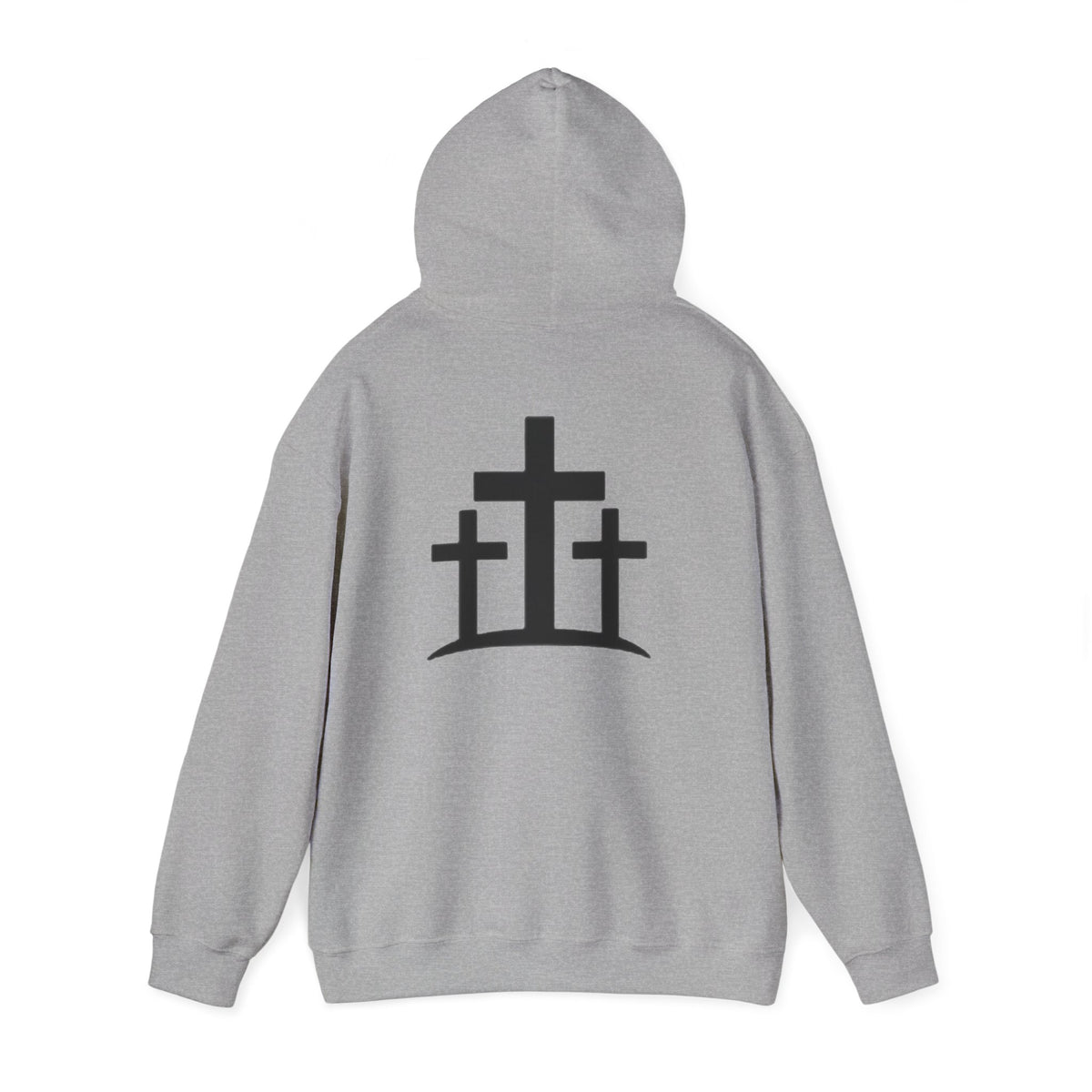 Prayer Minimalist Hoodie — PRAY Vertical Text Spiritual Sweatshirt
