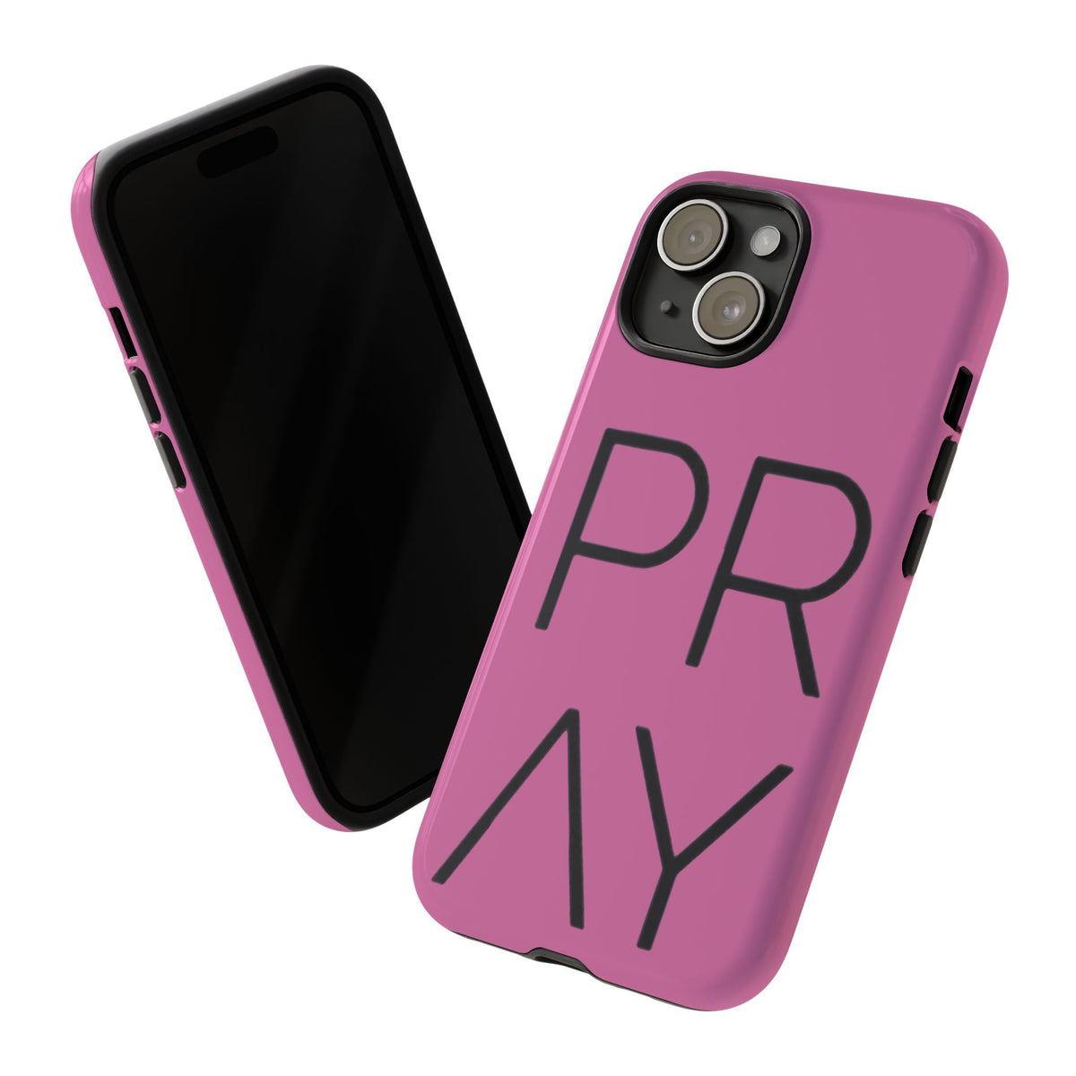Pray Pink Tough Phone Case
