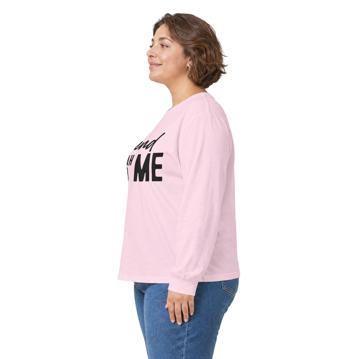 Send Me Long Sleeve Tee — Isaiah 6:8 Christian Faith Shirt