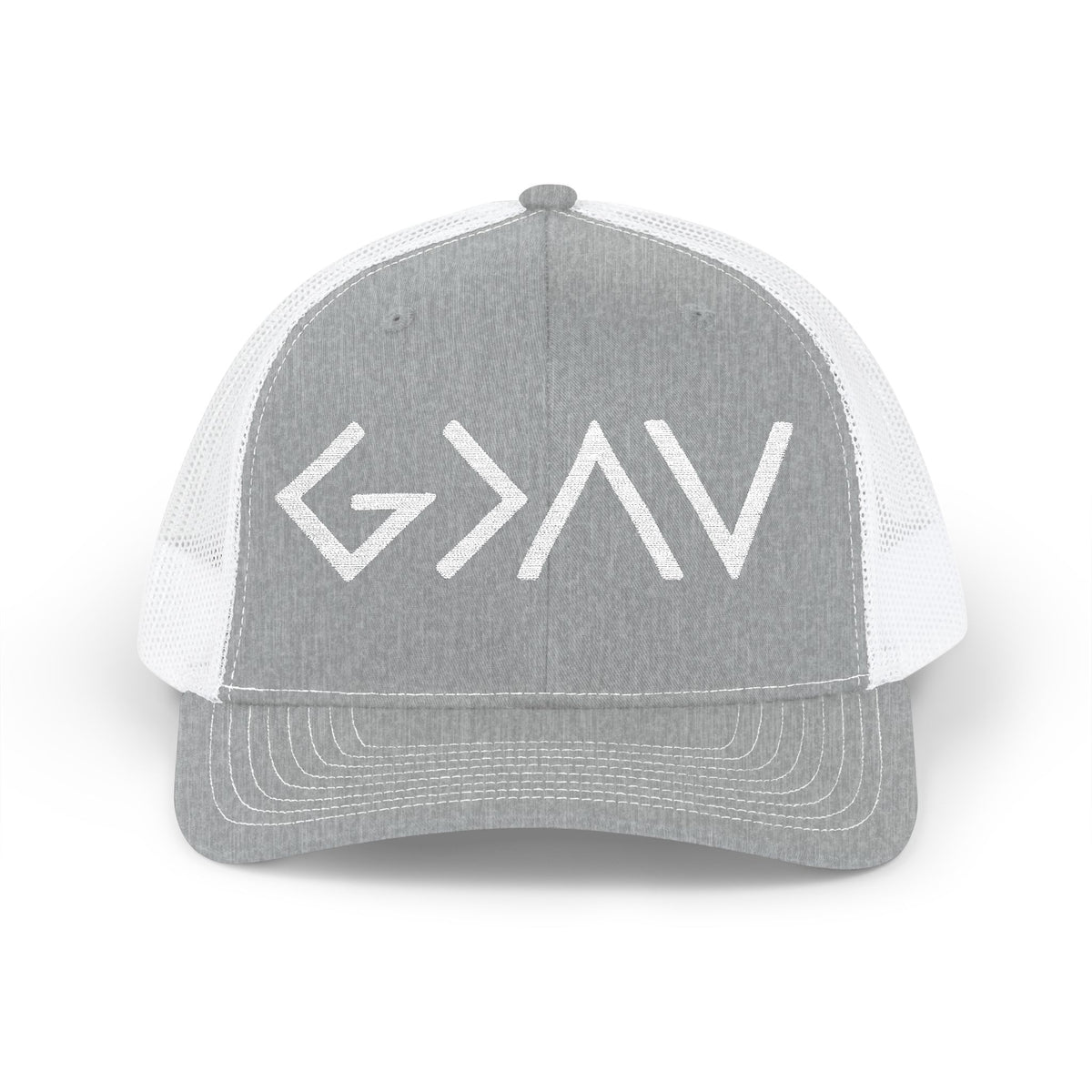 God Is Greater Than The Highs And Lows Snapback Trucker Cap